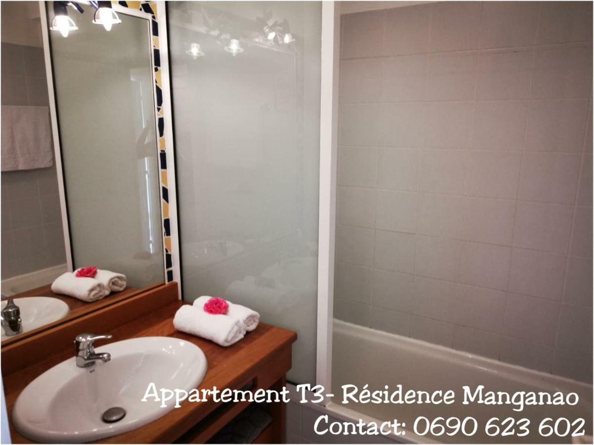 Appartement T3- Residence Manganao Сен-Франсуа Екстер'єр фото